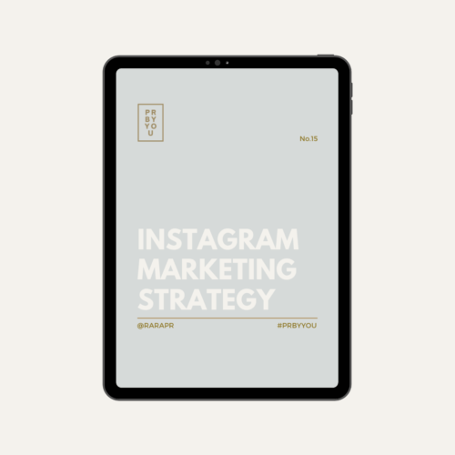 PRBYYOU #15 | Instagram Marketing Strategy