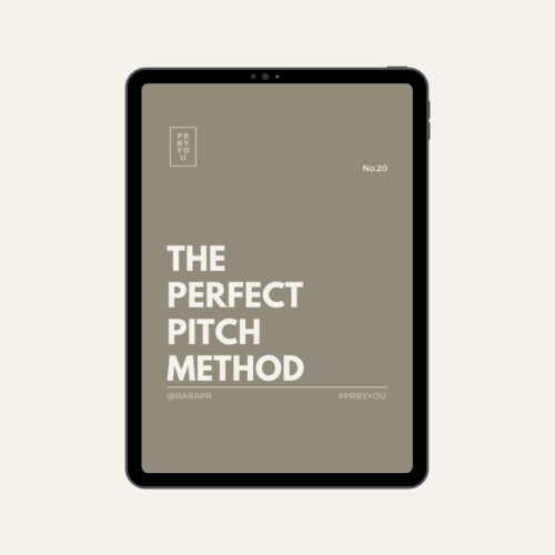 PRBYYOU #20 | The Perfect Pitch Method