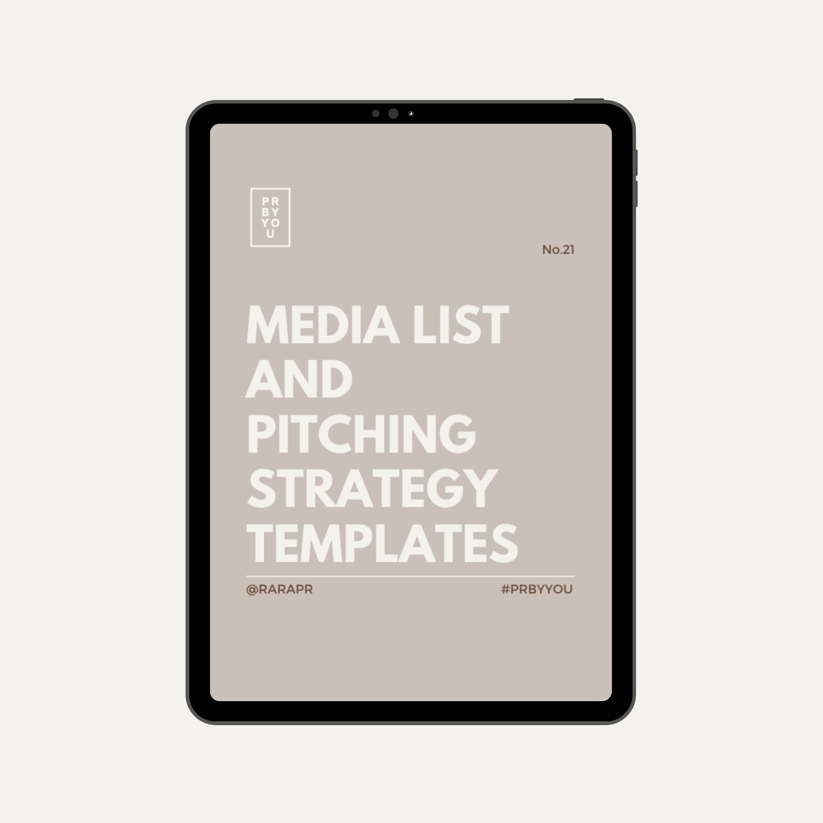 PRBYYOU #21 | The Media List & Pitching Strategy Templates