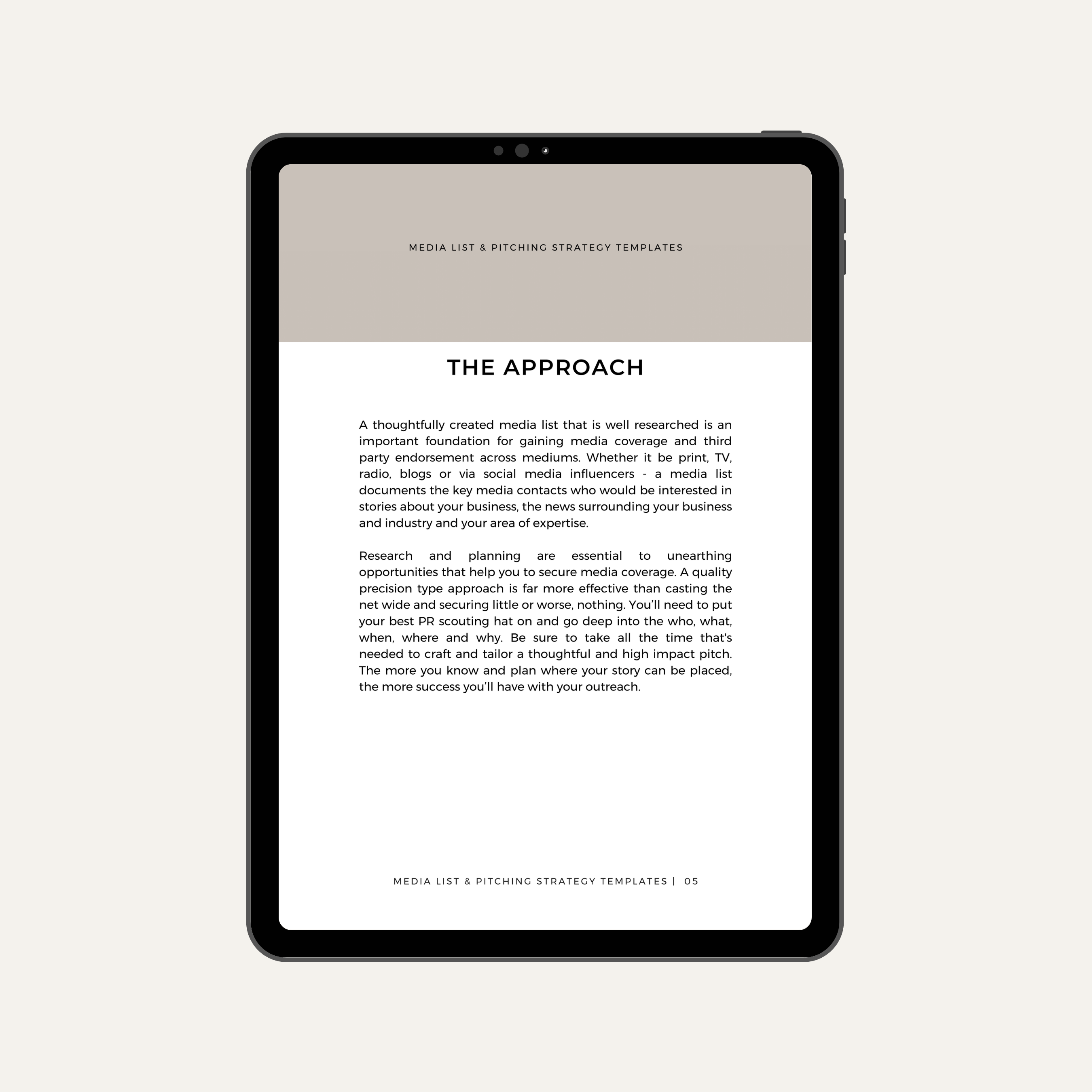 PRBYYOU #21 | The Media List & Pitching Strategy Templates - Image 3