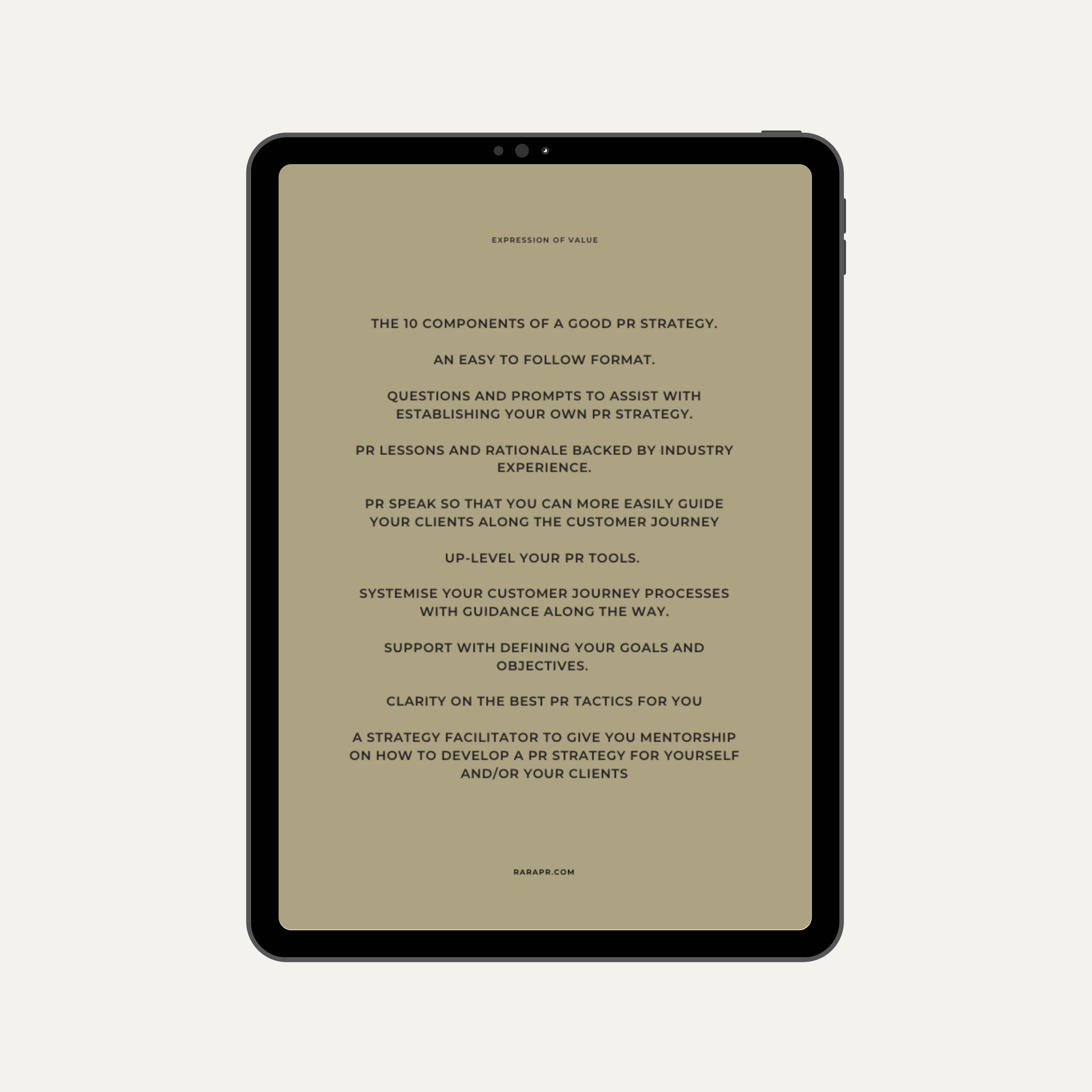 PRBYYOU #18 | The PR Strategy Template - Image 2