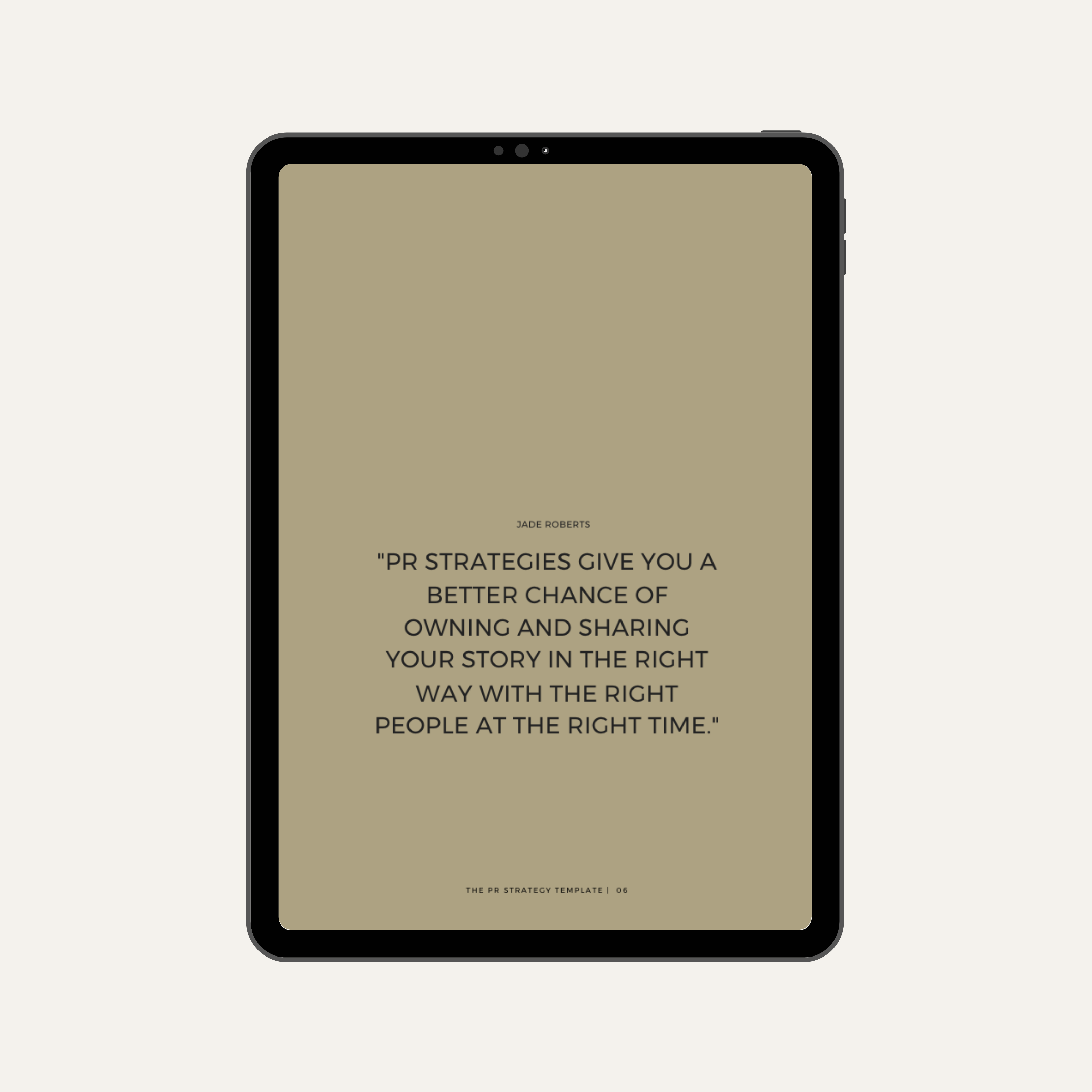 PRBYYOU #18 | The PR Strategy Template - Image 3