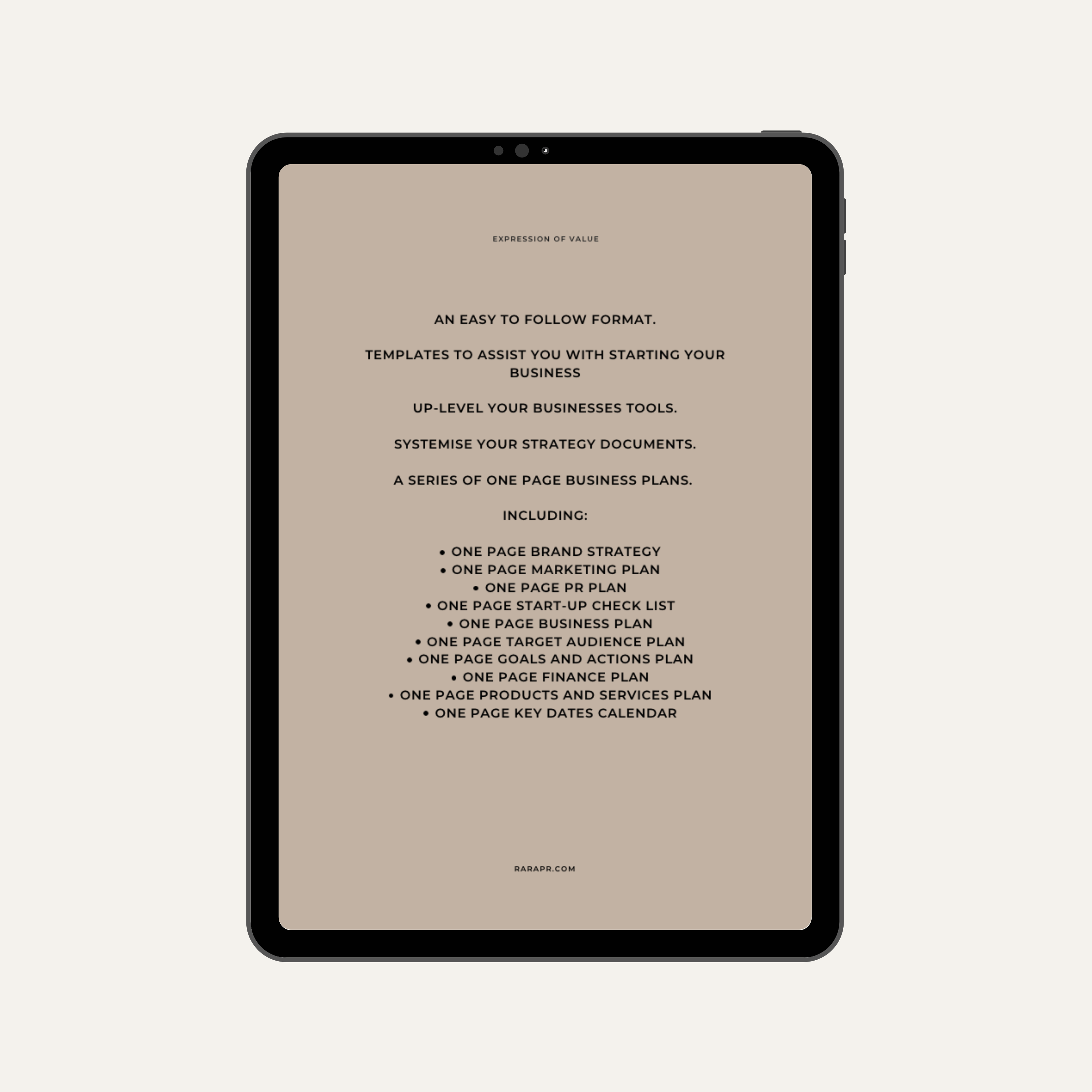 PRBYYOU #1 | The One Page Business Plan Collection - Image 2