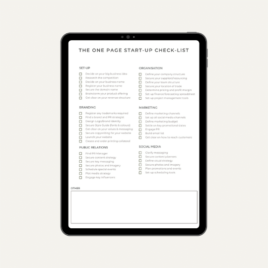 PRBYYOU #1 | The One Page Business Plan Collection - Image 6