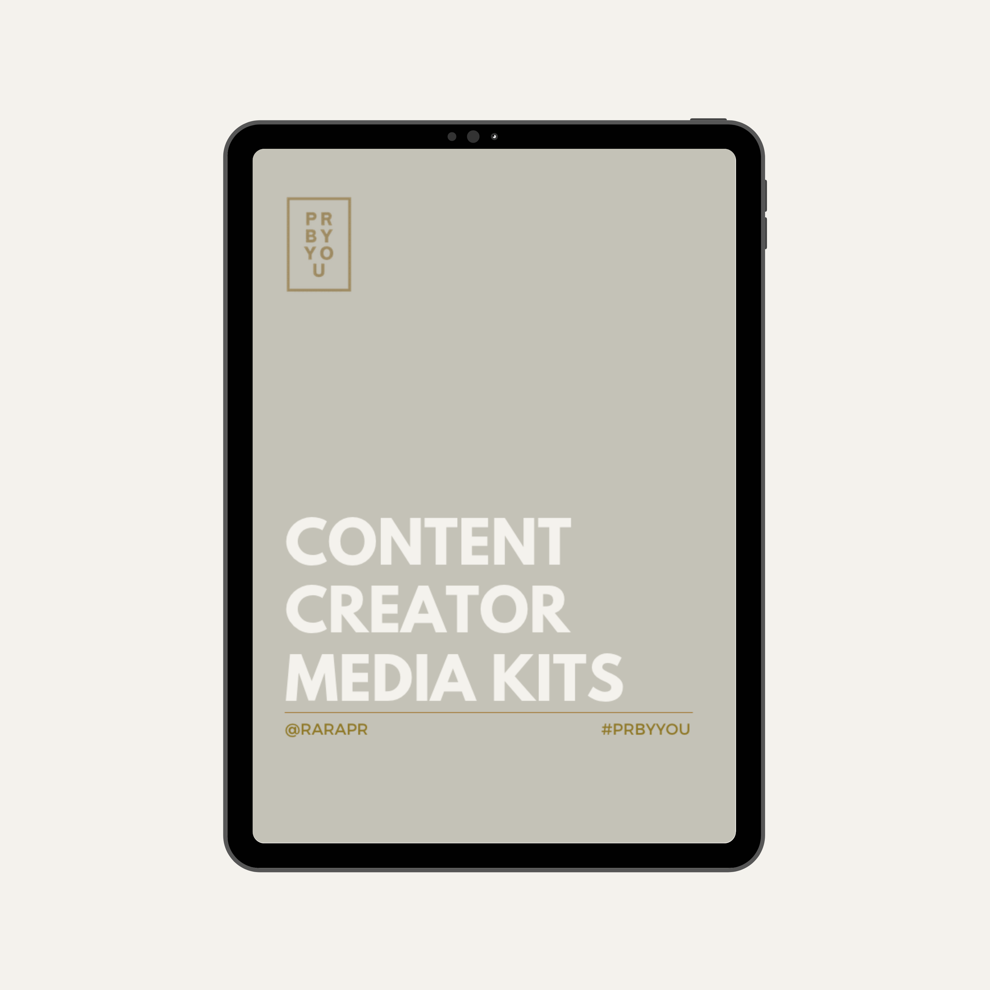 PRBYYOU #23 | The Content Creator Media Kits