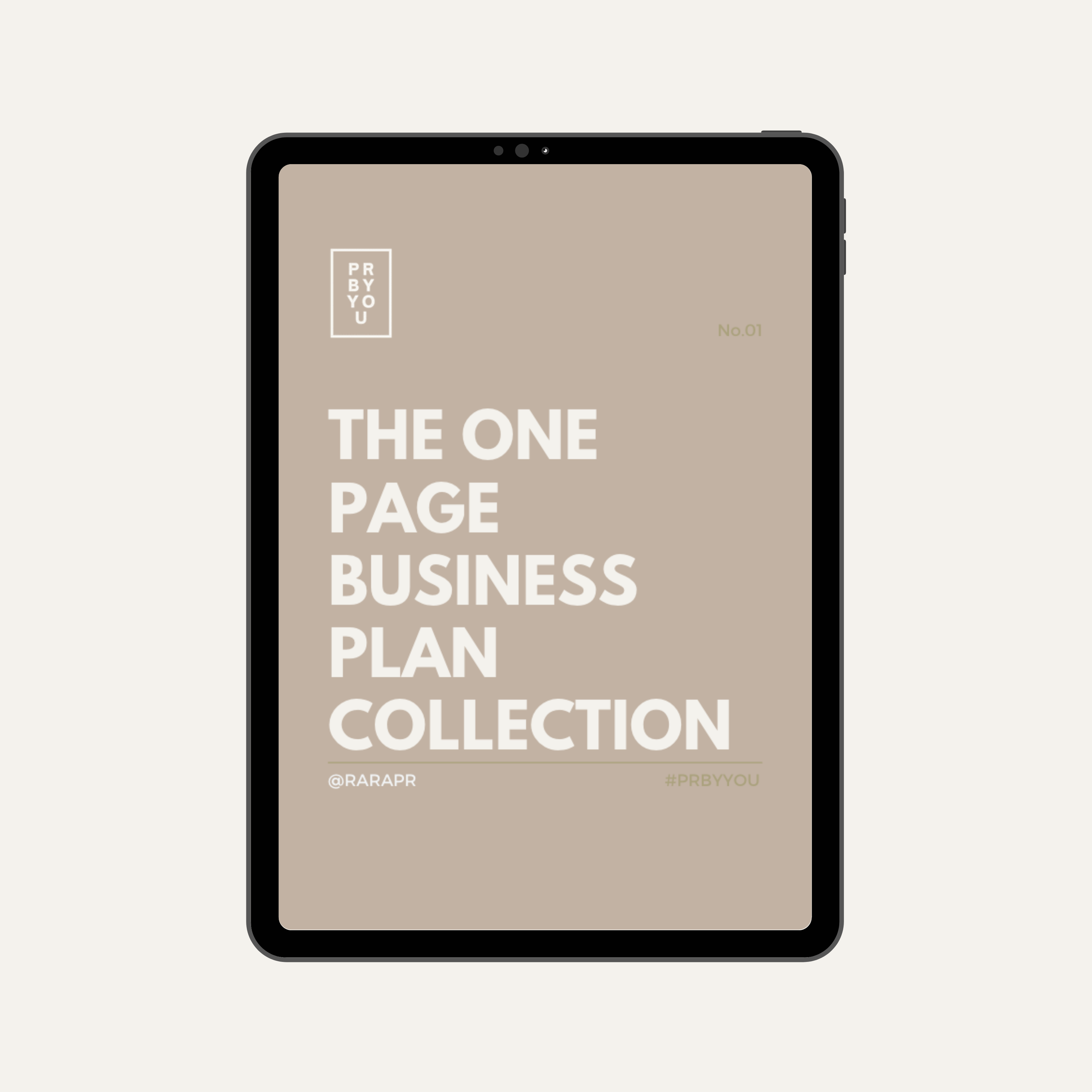 PRBYYOU #1 | The One Page Business Plan Collection